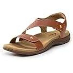 Athletic Works Women's Brown Strappy Comfort Sandals‎ Size 7.5